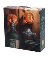 Diplomático Reserva Exclusiva Promo Pack 3 lahve + 3 sklenice 40,0% 2,1 l